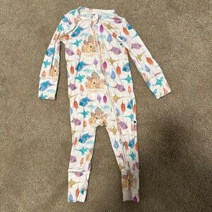 Aladdin Print Bamboo pajamas